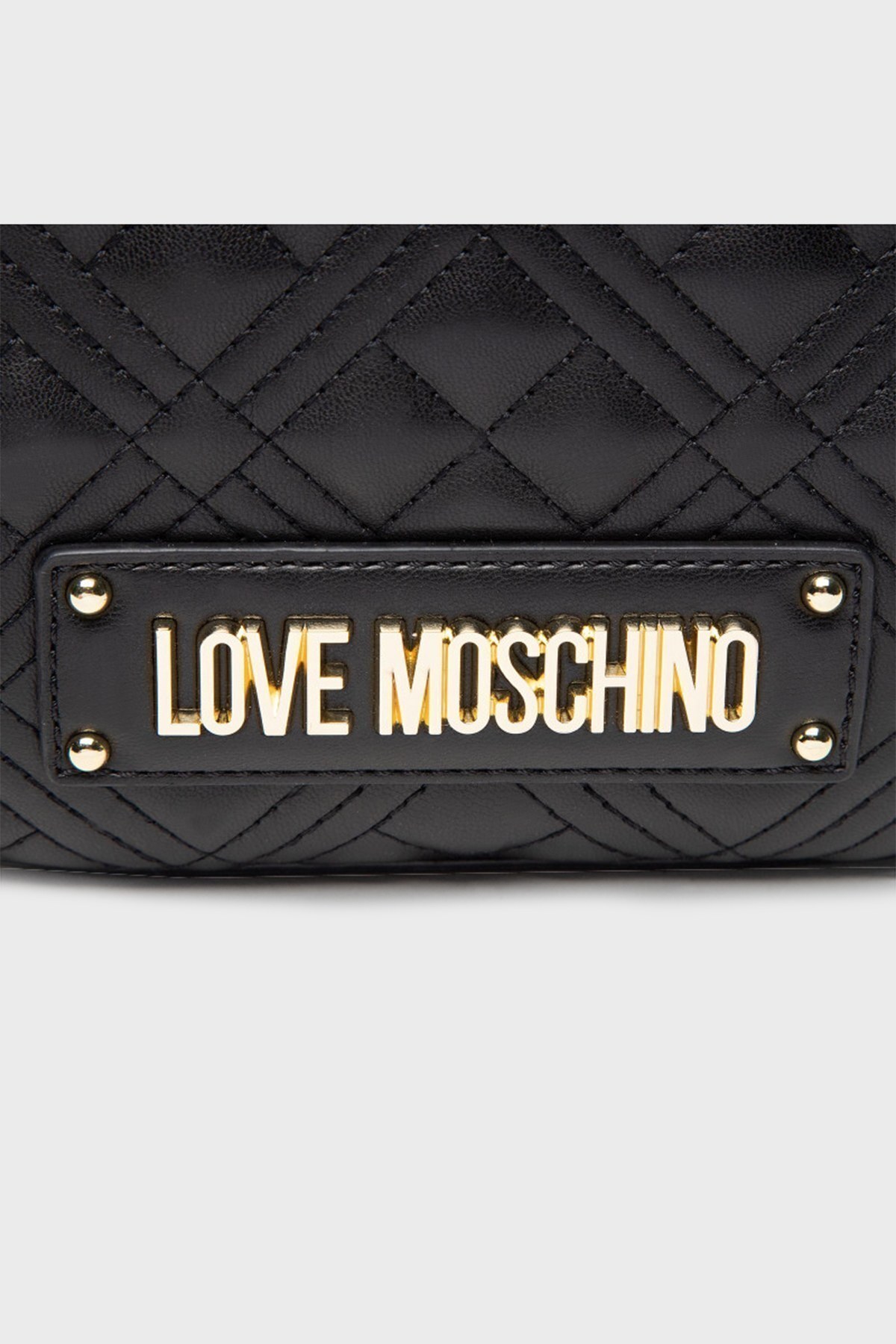 Love Moschino Marka Logolu Zincir Askılı Bayan Çanta S JC4207PP0CKA0000 SİYAH