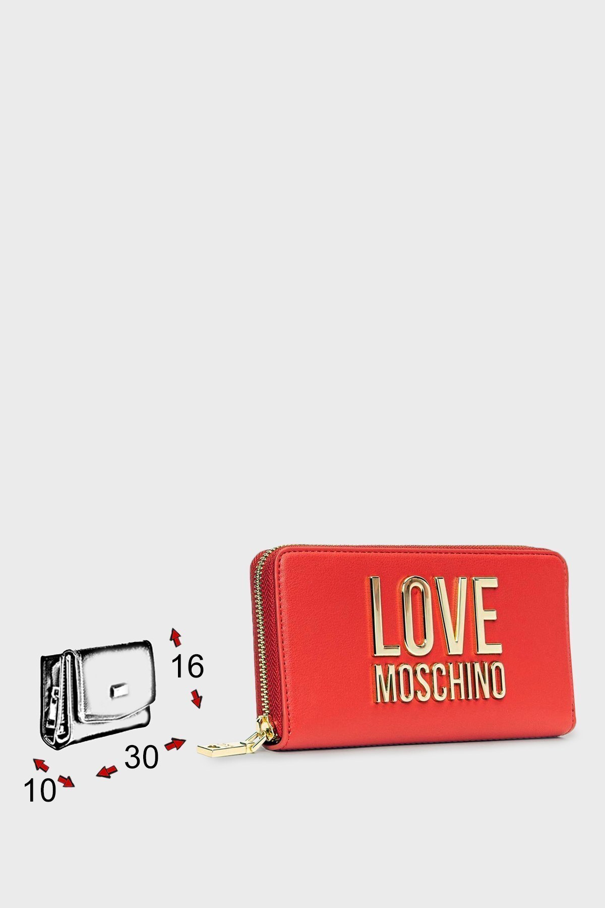 Love Moschino Bayan Cüzdan JC5611PP1DLJ050A KIRMIZI