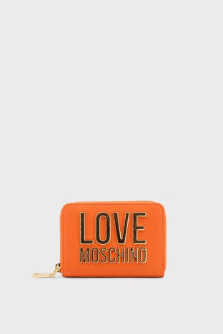 Love Moschino - Love Moschino Logolu Bayan Cüzdan JC5613PP1GLI0450 TURUNCU
