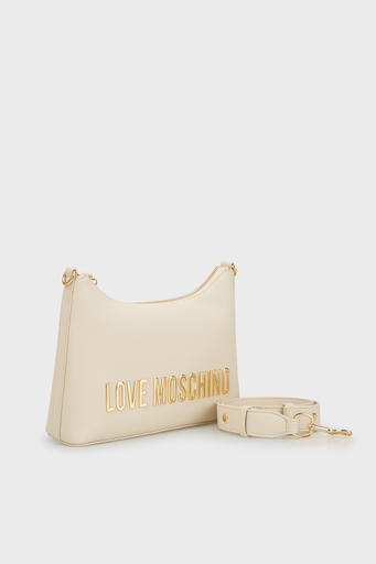 Love Moschino Çıkarılabilir Askılı Bayan Çanta JC4025PP1LKD0110 BEJ