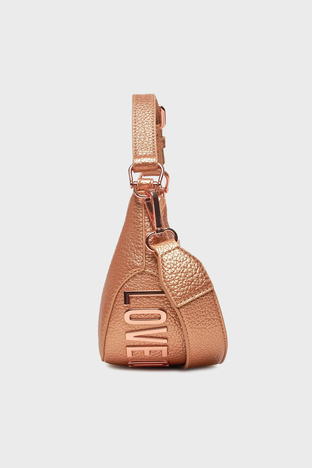 Love Moschino - Love Moschino Çıkarılabilir Omuz Askılı Bayan Çanta JC4019PP1ILT1635 BRONZ (1)