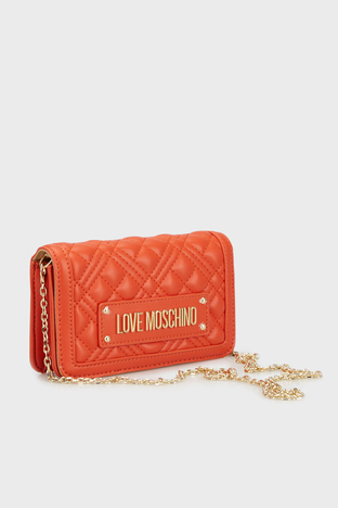 Love Moschino - Love Moschino Çıkarılabilir Omuz Askılı Bayan Çanta JC5681PP0ILA0459 TURUNCU (1)