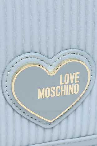 Love Moschino - Love Moschino Logo Detaylı Zincir Askılı Bayan Çanta JC4080PP1GLA1700 MAVİ (1)