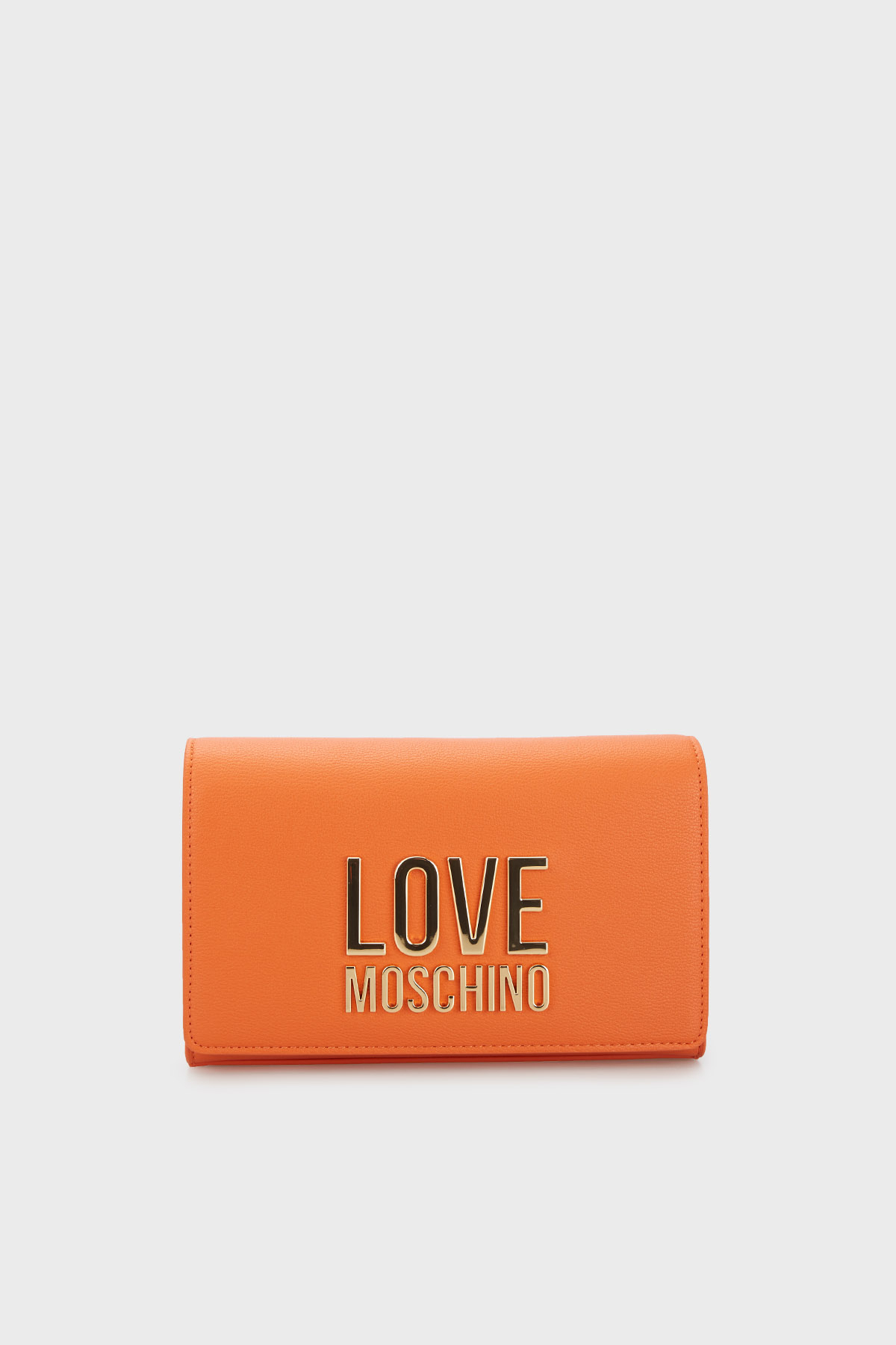 Love Moschino Logo Detaylı Zincir Askılı Mini Bayan Çanta JC4127PP1GLI0450 TURUNCU