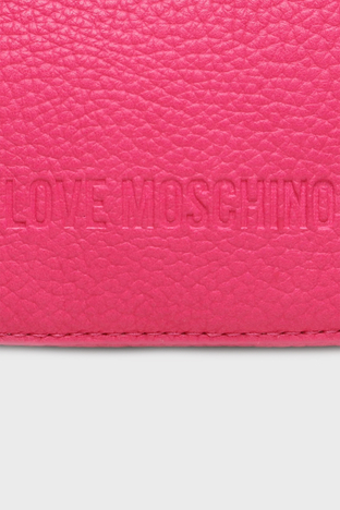 Love Moschino - Love Moschino Logolu Ayarlanabilir Uzatma Askılı Bayan Çanta JC4019PP1HLT0615 FUŞYA (1)