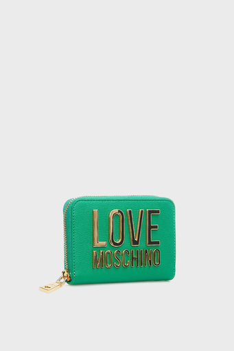 Love Moschino Logolu Bayan Cüzdan JC5613PP1GLI0801 YEŞİL
