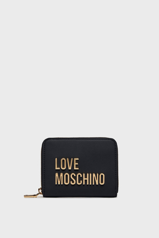 Love Moschino - Love Moschino Logolu Bayan Cüzdan JC5613PP1IKD0000 SİYAH