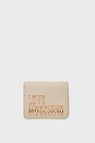Love Moschino - Love Moschino Logolu Bayan Cüzdan JC5613PP1IKD0110 BEJ