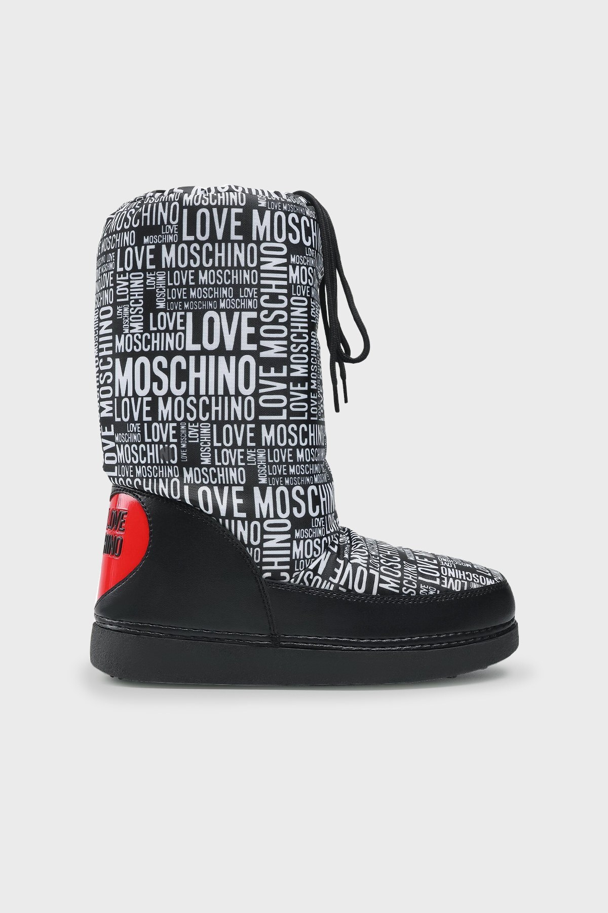 Love Moschino Logolu Bayan Kar Botu JA24012G1DISB00A SİYAH