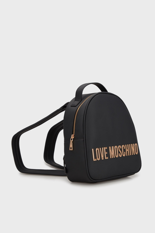 Love Moschino - Love Moschino Logolu Bayan Sırt Çantası JC4197PP1LKD0000 SİYAH (1)