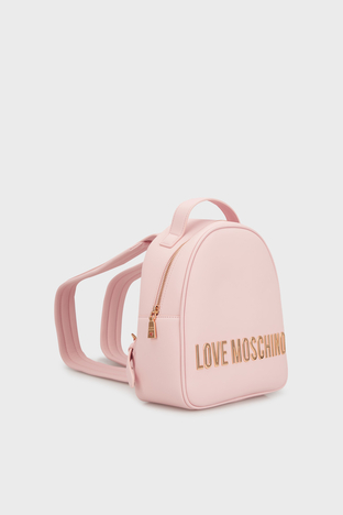 Love Moschino - Love Moschino Logolu Bayan Sırt Çantası JC4197PP1LKD0600 PUDRA (1)