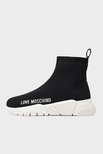 Love Moschino Logolu Bilekli Sneaker Bayan Ayakkabı JA15343G1IIZ4000 SİYAH