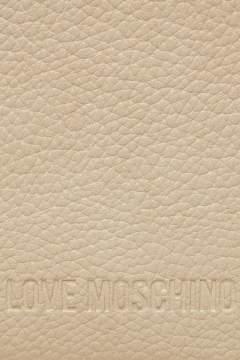 Love Moschino Logolu Çıkarılabilir Uzatma Askılı Bayan Çanta JC4101PP1ILT0110 BEJ