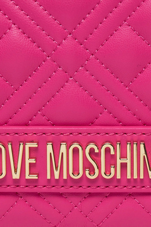 Love Moschino - Love Moschino Logolu Zincir Askılı Bayan Çanta JC4079PP0HLA0604 FUŞYA (1)