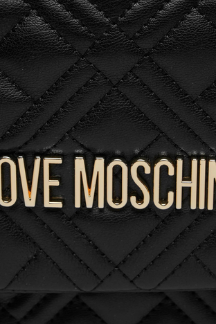 Love Moschino - Love Moschino Logolu Zincir Askılı Bayan Çanta JC4097PP1ILA0000 SİYAH (1)