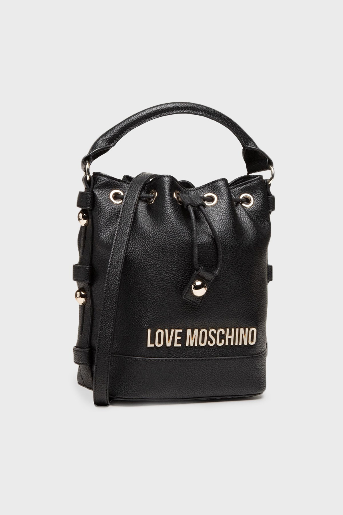 Love Moschino Marka Logolu Ayarlanabilir Askılı Bayan Çanta S JC4020PP1CLB0000 SİYAH