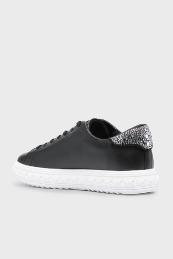 Michael Kors Deri Sneaker 43H3GVFS1L Bayan Ayakkabı 43H3GVFS1L 001 SİYAH