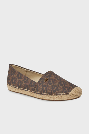 Michael Kors - Michael Kors Logolu 40R4KNFP1B200 Bayan Espadril 40R4KNFP1B 200 KAHVE (1)