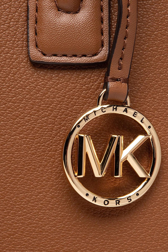 Michael Kors Logolu Ayarlanabilir Omuz Askılı Deri 30F2G4VS1L Bayan Çanta 30F2G4VS1L LUGGAGE TABA