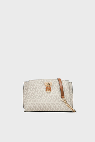 Michael Kors - Michael Kors Logolu Zincir Askılı 30S3GR0M2B149 Bayan Çanta 30S3GR0M2B 149 EKRU