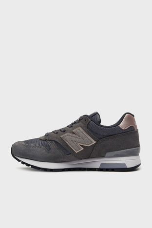 New Balance - New Balance 565 Logolu Sneaker Bayan Ayakkabı WL565ARB ANTRASİT (1)