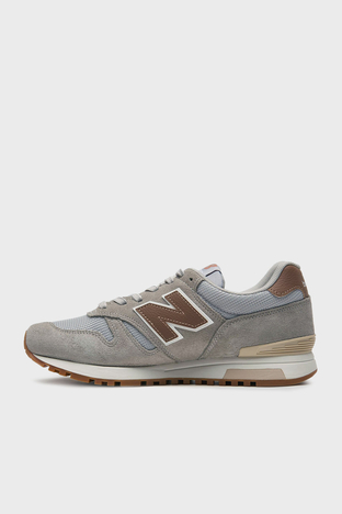 New Balance - New Balance 565 Logolu Sneaker Erkek Ayakkabı ML565GTG GRİ (1)