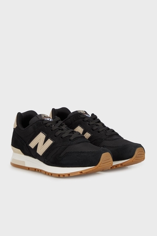 New Balance - New Balance Logolu Fileli Sneaker NB Lifestyle Bayan Ayakkabı WL565BBG SİYAH (1)