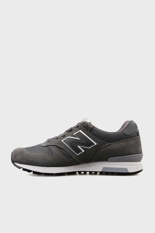 New Balance - New Balance NB Lifestyle Logolu Fileli Sneaker Erkek Ayakkabı ML565ANT ANTRASİT (1)