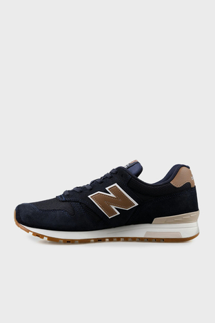 New Balance - New Balance NB Lifestyle Süet Logolu Sneaker Erkek Ayakkabı ML565NTG LACİVERT (1)