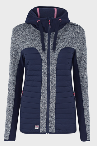 Norway Geographical - Norway Geographical Kapüşonlu Outdoor Bayan Mont TAQUEUSE LACİVERT