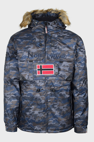 Norway Geographical - Norway Geographical Outdoor Erkek Parka BENCH LACİVERT