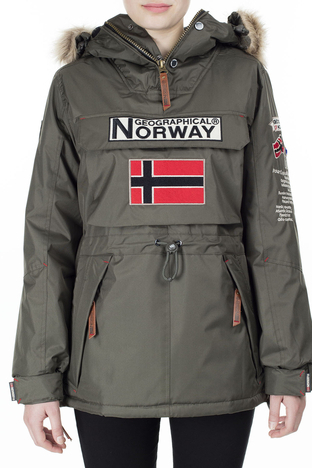 Norway Geographical - Norway Geographical Outdoor Bayan Parka BOOMERA HAKİ (1)