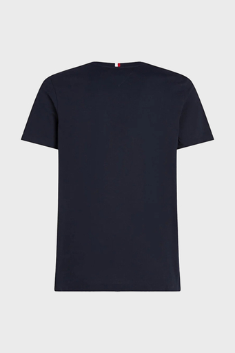 Tommy Hilfiger Regular Fit Pamuklu Erkek T Shirt MW0MW35459 DW5 LACİVERT