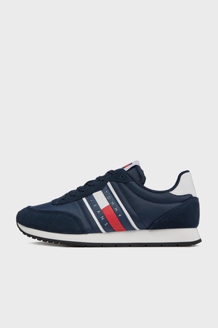 Tommy Hilfiger - Tommy Hilfiger Sneaker Erkek Ayakkabı EM0EM01351 C1G LACİVERT (1)