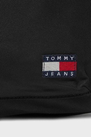 Tommy Jeans - Tommy Jeans Logolu Bayan Sırt Çantası AW0AW15816 BDS SİYAH (1)
