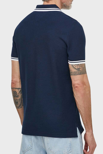 Tommy Jeans Pamuklu Slim Fit Erkek Polo Yaka T Shirt DM0DM18922 C1G LACİVERT