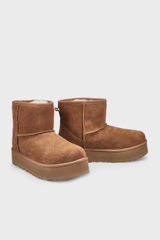 UGG - Ugg Kalın Tabanlı Kız Çocuk Süet Bot 1143700K TABA (1)