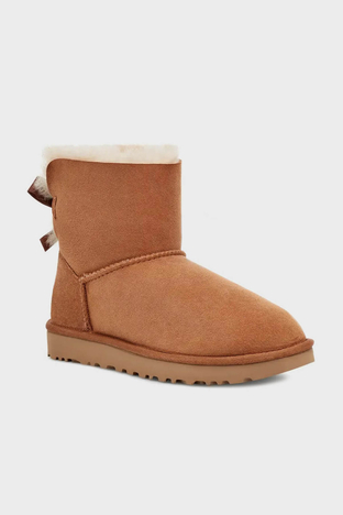 UGG - Ugg Kürklü Hakiki Deri Fiyonklu Bayan Bot 1016501 TABA (1)