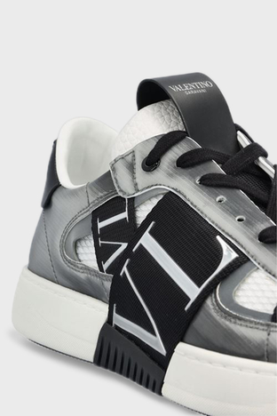 Valentino Garavani - Valentino Garavani Hakiki Deri Sneaker Erkek Ayakkabı 2Y2S0C58GDR NUD GRİ (1)