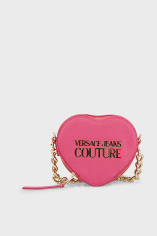 Versace Jeans Couture - Versace Jeans Couture Çıkarılabilir Ayarlanabilir Askılı Zincirli Bayan Çanta 74VA4BL6 ZS467 406 FUŞYA