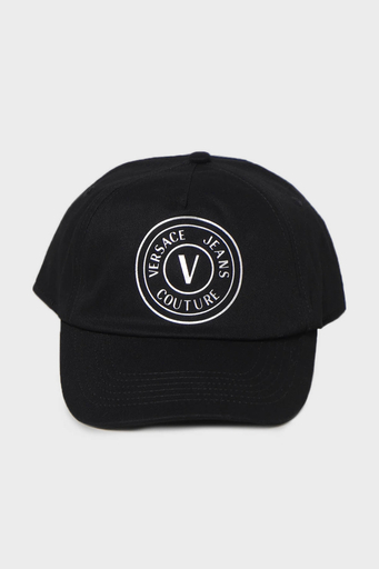 Versace Jeans Couture Logolu Pamuklu Erkek Şapka 73YAZK16 ZG110 E12 SİYAH
